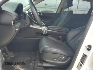 2022 Genesis GV80 with VIN KMUHB4SB6NU097950, listed as a Copart auction lot 81049344 with 63,062 mi miles and Salvage Title. Bid and sale history available at DreamBid. Image 7.
