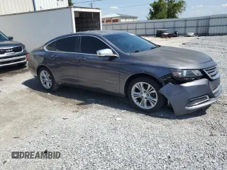 2014 Chevrolet Impala LT with VIN 2G1115SL2E9244163, listed as a Copart auction lot 57328675 with 136,548 mi miles and Salvage title. Bid and sale history available at DreamBid. Image 4.