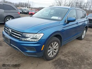 2019 Volkswagen Tiguan SE with VIN 3VV2B7AX7KM107443, listed as a IAAI auction lot 41628603 with 53,444 mi miles. Bid and sale history available at carsss.com. Image 17.