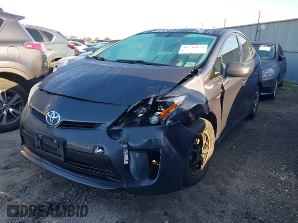 2015 Toyota Prius Four with VIN JTDKN3DU1F1949939, listed as a IAAI auction lot 41741074 with 186,714 mi miles. Bid and sale history available at carsss.com. Image 2.