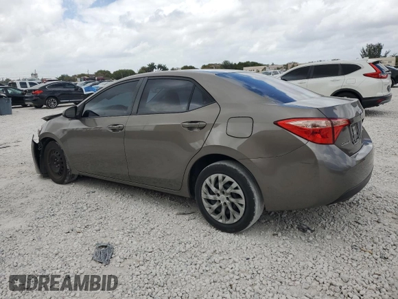 2019 Toyota Corolla L with VIN 2T1BURHE2KC180642, listed as a Copart auction lot 51488635 with 84,797 mi miles and Non Repairable. Bid and sale history available at DreamBid. Image 2.