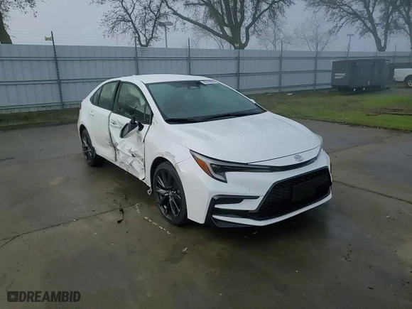 2024 Toyota Corolla SE with VIN JTDS4MCE4R3520838, listed as a Copart auction lot 49318925 with 4,331 mi miles and Salvage Title. Bid and sale history available at carsss.com. Image 10.