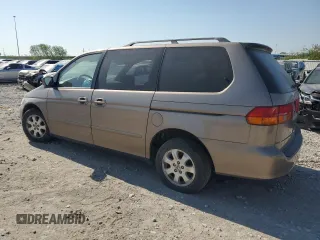 2003 Honda Odyssey EX z VIN 5FNRL18643B048524, wystawiony jako Copart lot #51247395 z przebiegiem 153 157 mil mil oraz Czysty tytuł • Clean title. Historia ofert i sprzedaży dostępna na DreamBid. Obrazek 2.