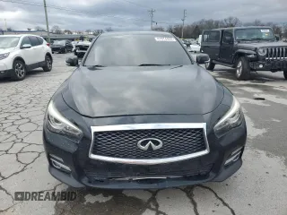 2017 Infiniti Q50 Premium with VIN JN1EV7AR0HM838405, listed as a Copart auction lot 47874455 with 87,383 mi miles and Clean Title. Bid and sale history available at carsss.com. Image 5.