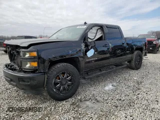 2014 Chevrolet Silverado 1500 LT with VIN 3GCPCREC1EG148299, listed as a Copart auction lot 45230245 with 140,596 mi miles and Salvage Title. Bid and sale history available at carsss.com. Image 1.