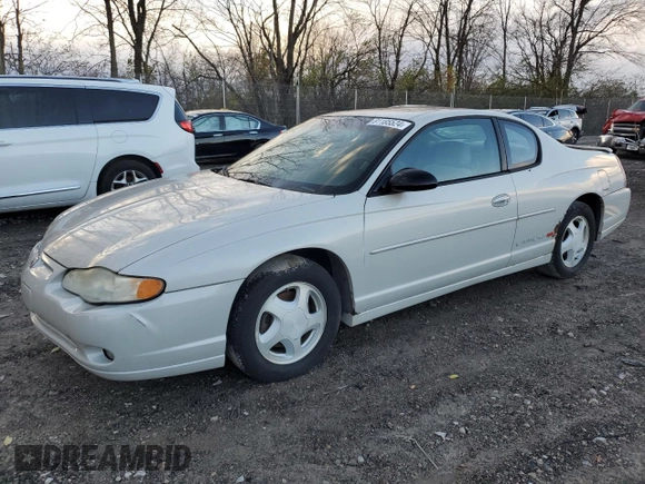 2003 Chevrolet Monte Carlo SS with VIN 2G1WX12K439347599, listed as a Copart auction lot 81185524 with 90,738 mi miles and Clean Title. Bid and sale history available at carsss.com. Image 1.