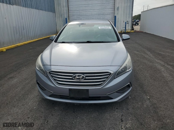 2017 Hyundai Sonata 2.4L with VIN 5NPE24AF6HH576457, listed as a Copart auction lot 50804595 with 198,982 mi miles and Clean Title. Bid and sale history available at carsss.com. Image 5.