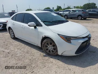 2024 Toyota Corolla LE with VIN 5YFB4MDE3RP171760, listed as a IAAI auction lot 41941387 with 9,179 mi miles and . Bid and sale history available at DreamBid. Image 1.