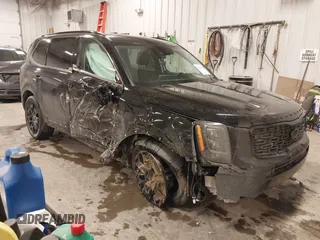 2021 Kia Telluride EX with VIN 5XYP3DHC5MG105113, listed as a IAAI auction lot 41395778 with 90,353 mi miles and . Bid and sale history available at DreamBid. Image 1.