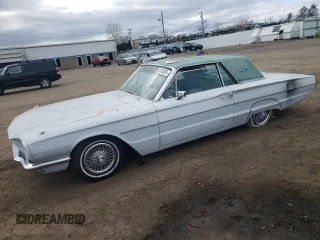 1966 Ford Thunderbird с VIN 6Y83Q121322, выставлен на аукционе Copart как лот 53203085 с пробегом 93 974 миль миль и На запчасти • Non repairable. История ставок и продаж доступна на DreamBid. Изображение 1.