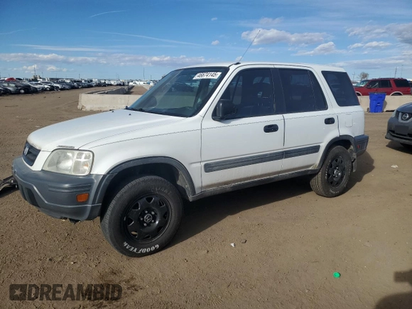 2001 Honda CR-V LX with VIN JHLRD28441S013857, listed as a Copart auction lot 46674145 with 204,227 mi miles and Salvage Title. Bid and sale history available at carsss.com. Image 1.