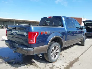 2016 Ford F-150 XLT with VIN 1FTEW1EGXGFD18960, listed as a IAAI auction lot 41784667 with Not provided miles and . Bid and sale history available at DreamBid. Image 4.