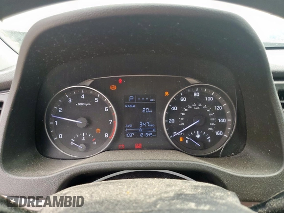 2017 Hyundai Elantra SE with VIN 5NPD74LF4HH134559, listed as a Copart auction lot 57276095 with 121,345 mi miles and Salvage title. Bid and sale history available at DreamBid. Image 9.
