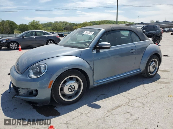 2016 Volkswagen Beetle S with VIN 3VW517AT0GM810270, listed as a Copart auction lot 53641905 with 177,404 mi miles and Salvage Title. Bid and sale history available at DreamBid. Image 1.