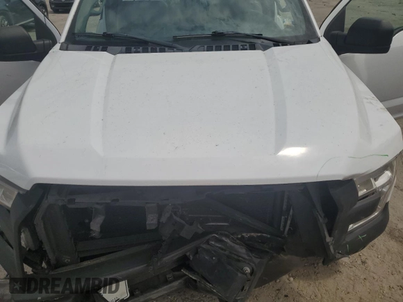 2017 Ford F-150 XL with VIN 1FTMF1CF2HKE54711, listed as a Copart auction lot 55502395 with 86,587 mi miles and Salvage title. Bid and sale history available at DreamBid. Image 11.