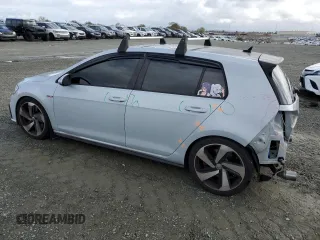 2019 Volkswagen Golf GTI S with VIN 3VW5T7AU4KM030347, listed as a Copart auction lot 48943025 with 49,636 mi miles and Salvage Title. Bid and sale history available at carsss.com. Image 2.
