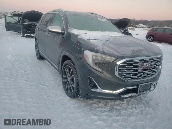 2019 GMC Terrain Denali with VIN 3GKALSEX5KL118360, listed as a Copart auction lot 87846635 with 135,068 mi miles and Salvage Title. Bid and sale history available at DreamBid. Image 12.