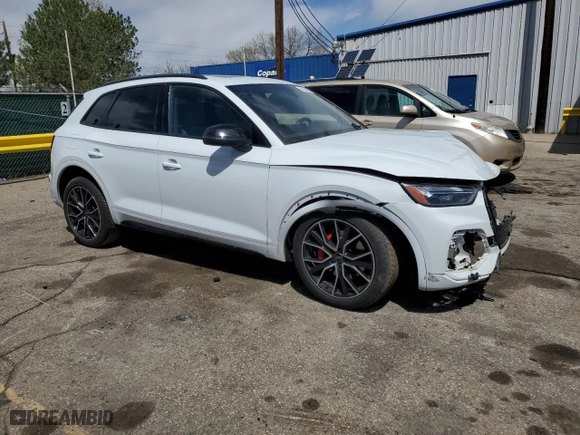2023 Audi SQ5 Premium Plus with VIN WA1B4AFY6P2192470, listed as a Copart auction lot 54244035 with 13,703 mi miles and Clean Title. Bid and sale history available at carsss.com. Image 4.