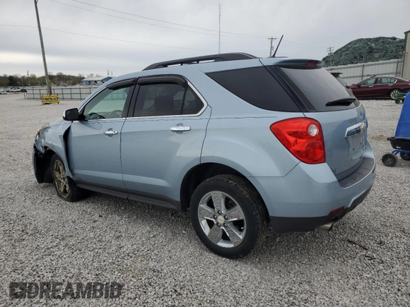 2014 Chevrolet Equinox LT with VIN 2GNFLBE33E6117383, listed as a Copart auction lot 52500605 with 134,719 mi miles and Salvage Title. Bid and sale history available at carsss.com. Image 2.