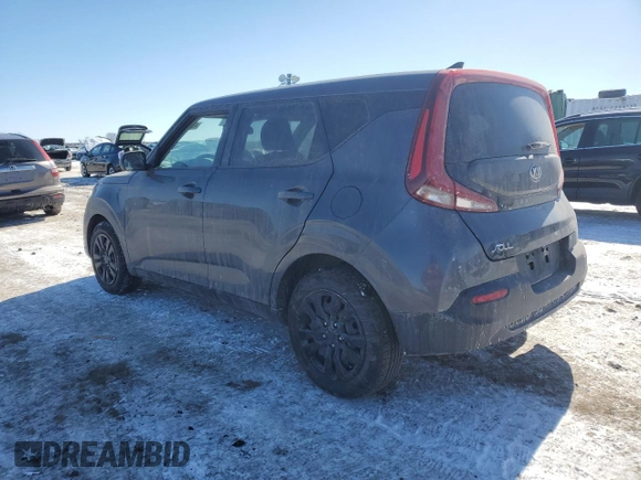 2020 Kia Soul LX with VIN KNDJ23AU3L7727727, listed as a Copart auction lot 45883535 with 35,082 mi miles and Salvage Title. Bid and sale history available at carsss.com. Image 2.