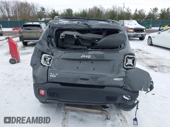 2021 Jeep Renegade Latitude with VIN ZACNJDB12MPN30483, listed as a IAAI auction lot 41619532 with Not Provided miles and . Bid and sale history available at DreamBid. Image 17.