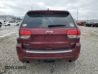 2020 Jeep Grand Cherokee Overland with VIN 1C4RJFCG2LC327390, listed as a Copart auction lot 45600615 with 121,504 mi miles and Salvage Title. Bid and sale history available at carsss.com. Image 6.