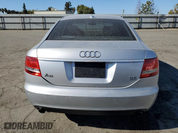 2007 Audi A6 3.2L with VIN WAUDH74F67N086698, listed as a Copart auction lot 79054744 with 93,484 mi miles and Salvage Title. Bid and sale history available at carsss.com. Image 6.