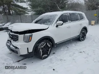 2023 Kia Telluride S with VIN 5XYP6DGC7PG363114, listed as a IAAI auction lot 41260043 with 49,499 mi miles and . Bid and sale history available at DreamBid. Image 2.