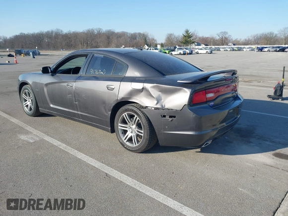 2013 Dodge Charger RT with VIN 2C3CDXCT3DH589938, listed as a IAAI auction lot 41773864 with 91,767 mi miles. Bid and sale history available at carsss.com. Image 3.