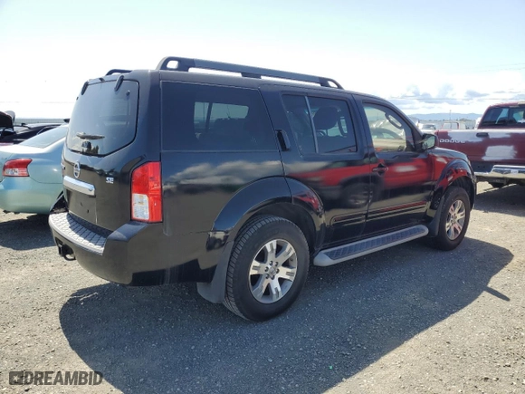 2010 Nissan Pathfinder SE with VIN 5N1AR1NN6AC612056, listed as a Copart auction lot 51922395 with 162,030 mi miles and Salvage Title. Bid and sale history available at carsss.com. Image 3.
