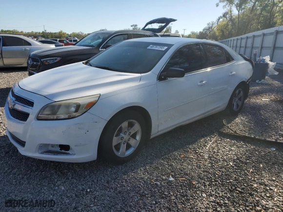 2013 Chevrolet Malibu LS with VIN 1G11B5SA7DF355275, listed as a Copart auction lot 48797395 with 167,465 mi miles and Non Repairable. Bid and sale history available at carsss.com. Image 1.