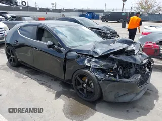 2019 Mazda 3 with VIN JM1BPBJM6K1123624, listed as a IAAI auction lot 42352691 with 64,385 mi miles and . Bid and sale history available at DreamBid. Image 1.