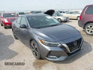 2021 Nissan Sentra SR z VIN 3N1AB8DV6MY219756, wystawiony jako IAAI lot #42257180 z przebiegiem 55 867 mil mil oraz . Historia ofert i sprzedaży dostępna na DreamBid. Obrazek 1.