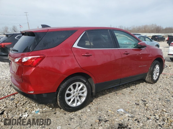 2019 Chevrolet Equinox LT with VIN 3GNAXKEV3KS676560, listed as a Copart auction lot 49497825 with 64,688 mi miles and Non Repairable. Bid and sale history available at DreamBid. Image 3.