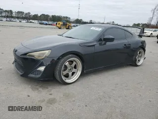 2013 Scion FR-S with VIN JF1ZNAA10D1721382, listed as a Copart auction lot 43795745 with 158,269 mi miles and Salvage Title. Bid and sale history available at carsss.com. Image 1.