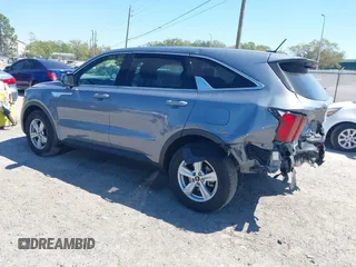 2023 Kia Sorento LX with VIN 5XYRG4LC0PG197546, listed as a IAAI auction lot 41775312 with 30,881 mi miles. Bid and sale history available at carsss.com. Image 3.
