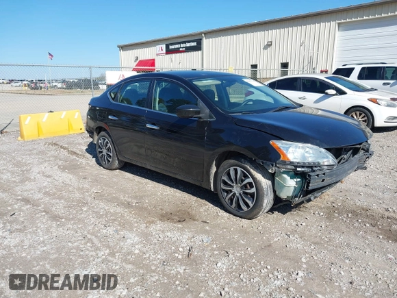 2013 Nissan Sentra SV with VIN 1N4AB7AP8DN909931, listed as a IAAI auction lot 41475743 with 139,217 mi miles and . Bid and sale history available at carsss.com. Image 1.