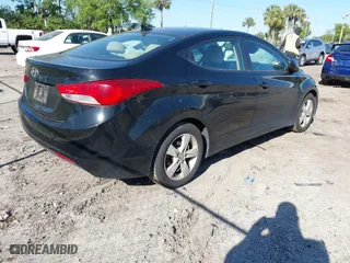 2011 Hyundai Elantra Ltd with VIN KMHDH4AE5BU143903, listed as a IAAI auction lot 41784556 with 182,009 mi miles. Bid and sale history available at carsss.com. Image 4.