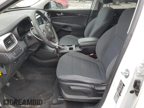2018 Kia Sorento LX with VIN 5XYPG4A38JG348361, listed as a Copart auction lot 48124675 with 88,043 mi miles and Salvage Title. Bid and sale history available at carsss.com. Image 7.