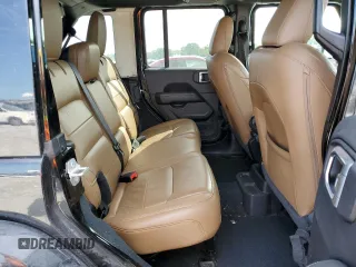 2022 Jeep Wrangler Unlimited Sahara Altitude with VIN 1C4HJXEG9NW191002, listed as a Copart auction lot 58635414 with 21,301 mi miles and Salvage title. Bid and sale history available at DreamBid. Image 10.