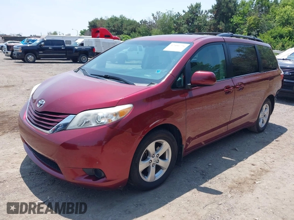 2016 Toyota Sienna LE AAS with VIN 5TDKK3DC5GS743477, listed as a IAAI auction lot 42406726 with 151,829 mi miles and . Bid and sale history available at DreamBid. Image 2.