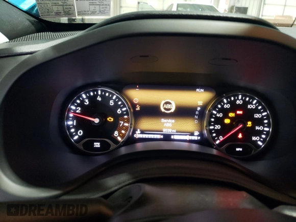 2021 Jeep Renegade Latitude with VIN ZACNJDB1XMPN33454, listed as a Copart auction lot 52956695 with 9,539 mi miles and Salvage Title. Bid and sale history available at carsss.com. Image 9.