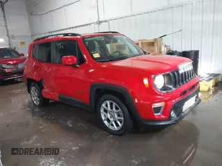 2021 Jeep Renegade Latitude with VIN ZACNJCBB9MPN27325, listed as a IAAI auction lot 41591523 with 14,048 mi miles. Bid and sale history available at carsss.com. Image 1.