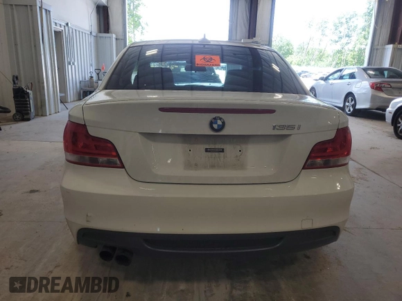 2013 BMW 1 Series 135i with VIN WBAUC9C52DVY60511, listed as a Copart auction lot 61339084 with Not provided miles and Non repairable. Bid and sale history available at DreamBid. Image 6.