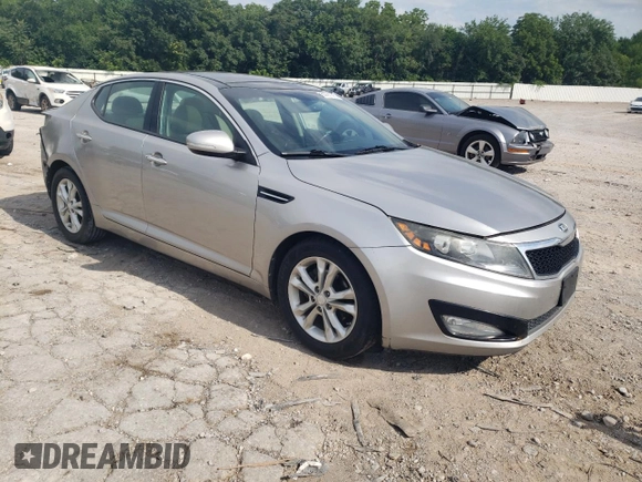 2013 Kia Optima EX with VIN 5XXGN4A74DG169946, listed as a Copart auction lot 60991295 with 147,604 mi miles and Salvage title. Bid and sale history available at DreamBid. Image 4.