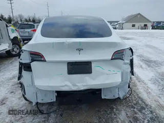 2023 Tesla Model Y Long Range with VIN 7SAYGAEE8PF706706, listed as a IAAI auction lot 41297340 with 24,428 mi miles and . Bid and sale history available at DreamBid. Image 17.