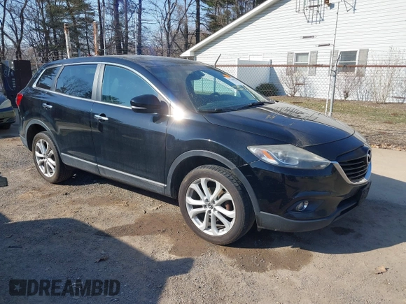 2013 Mazda CX-9 Grand Touring with VIN JM3TB3DA5D0407272, listed as a IAAI auction lot 41760028 with 188,900 mi miles and . Bid and sale history available at carsss.com. Image 1.