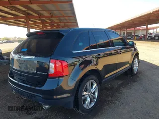 2014 Ford Edge Limited with VIN 2FMDK3KC9EBA25498, listed as a IAAI auction lot 41669598 with 117,661 mi miles. Bid and sale history available at carsss.com. Image 4.