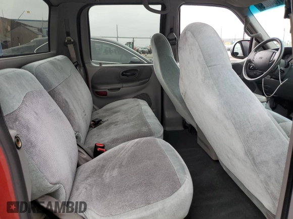 2001 Ford F-150 XLT with VIN 1FTRW07WX1KE51166, listed as a Copart auction lot 60164025 with 157,035 mi miles and Salvage title. Bid and sale history available at DreamBid. Image 10.