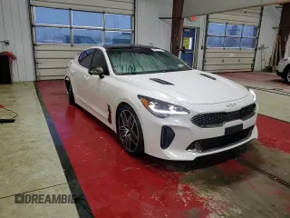 2022 Kia Stinger GT2 with VIN KNAE55LC8N6106126, listed as a Copart auction lot 42525165 with 49,829 mi miles and Salvage Title. Bid and sale history available at DreamBid. Image 14.